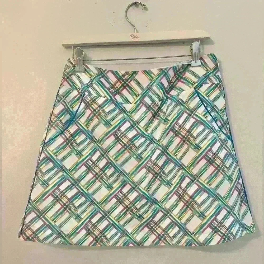 Adidas Neon Abstract Golf Skort
